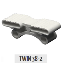 Латодержатель подвесной двойной Twin 38-2